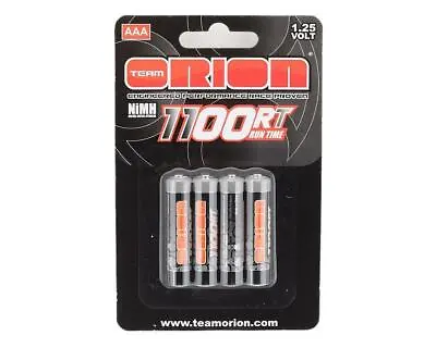 ORI13201 Team Orion 1100mAh AAA 1.25V NiMH(4) Mini-Z • $14.99