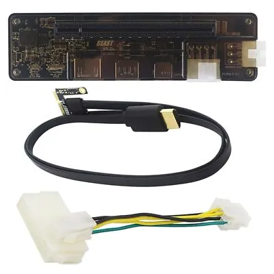 External Laptop Graphics PCI E EXP GDC Video Card Dock NGFF Notebook V8.5 • $49.61