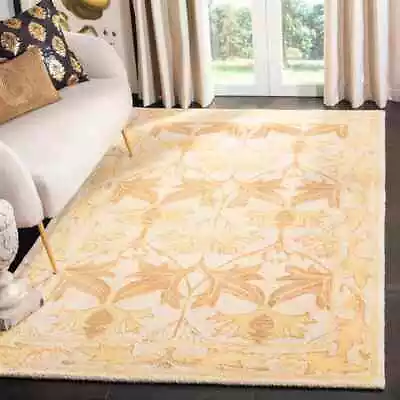 $139 • Buy Arts & Crafts William Morris Style Hand Tufted Wool Area Rug **FREE SHIPPING**