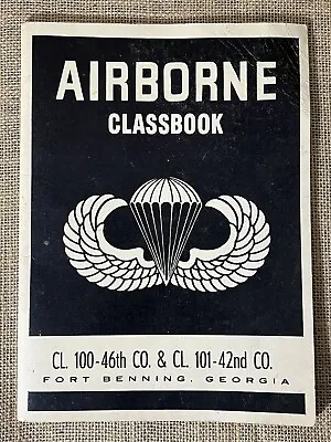 Vintage Vietnam Era 1966 US Army Airborne Classbook Yearbook Annual Ft. Benning • $49.99