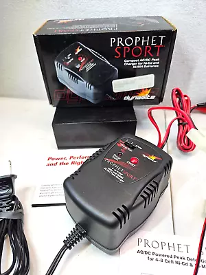 Dynamite Prophet Sport Multi-Chemistry Charger 4-8 Cell Ni-Cd Ni-MH Batteries • $14.99