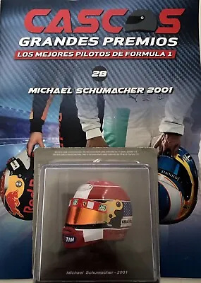 Michael Schumacher (2001) Helmet Collection 1/5 Brand New Sealed Spark • $49.99