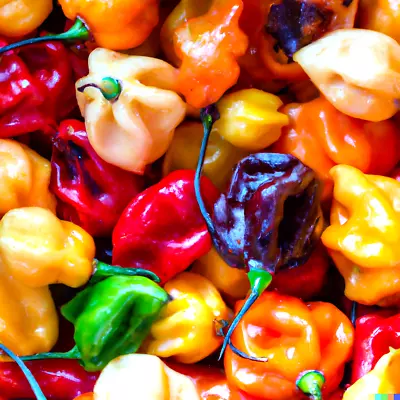 20+ Habanero Pepper Rainbow Mix Seeds | HOT Color Blend Non-GMO Vege FREE SHIP • $2.95