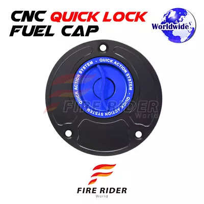 Blue Quick Release Fuel Tank Cap For MV Agusta F4 1000 R / S 07 08 09 • $59.49