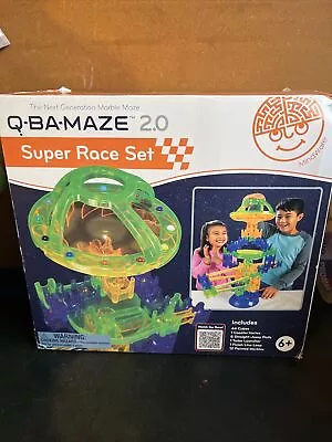 Mindware Q-BA-MAZE 2.0 Super Race Set Assembly Kit Toys For Kids Marble Maze • $38