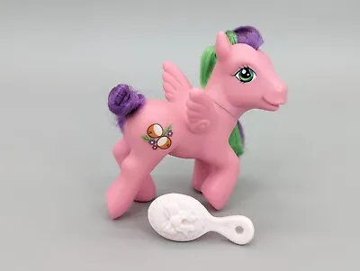 My Little Pony 2004 Butterfly Island MLP G3 Sunny Scent Coconut Grove Brushable • $13