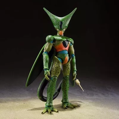 1/12 S.H. Figuarts Dragon Ball Z Cell First Form Figure NEW • $124.99