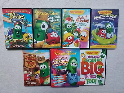 VeggieTales DVD BUNDLE R2 RARE COMPLETE SILLY SONGS COLLECTION LITTLE ONES JOE • £22.99