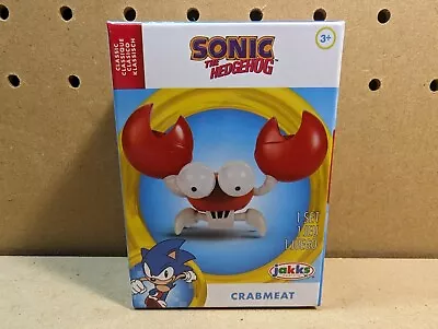 Sonic The Hedgehog Jakks Crabmeat 2.5  Action Figure 2023 Toy Brand New • $20