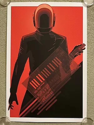 Daft Punk Guy-Manuel De Homem-Christo Concert Art Print Poster Mondo Craig Drake • $1499.99