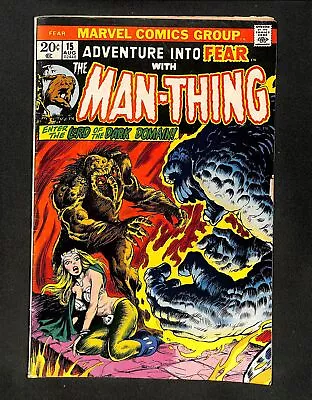 Fear #15 Man-Thing! Marvel 1973 • $0.99