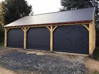 £2766 • Buy 10% Autumn Discounts On Oak Framed Garage And Carport Buildings From £2305