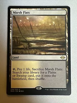 MTG Marsh Flats Modern Horizons 2 248/303 Regular Rare NM • $15