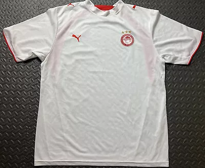 Olympiacos Away Football Shirt Original Puma Jersey 2006 2007 Size Large Greece • £24.99