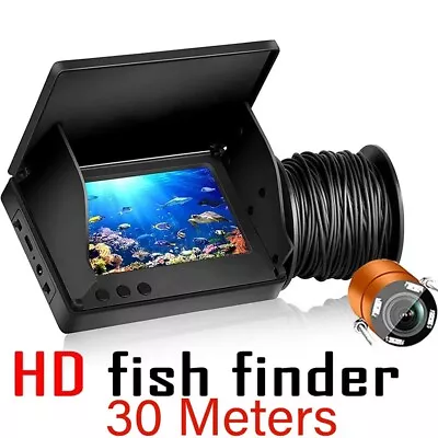 Fish Finder LCD 4.3 Inch Display Underwater 220° Fishing Camera Waterproof... • £54.99