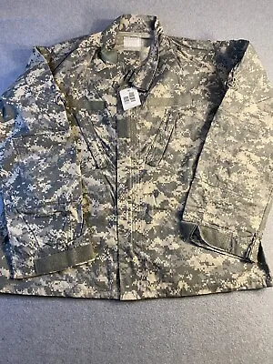 Mens Army Military Battle Dress Digital BDU Camouflage Top Jacket Shirt XL-R • $32.99