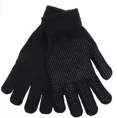 1 3 Pairs Mens Magic Gloves With Grip Unisex Winter Warm Adult Gloves Thermal  • £3.50