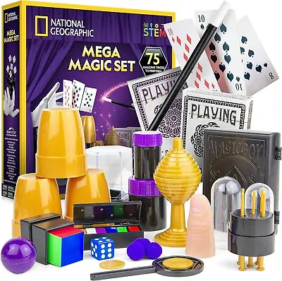 Mega Magic Set More Than 75 Magic Tricks For Kids To Perform With Step-by-Step • $89.99