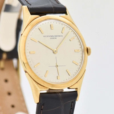 $6550 • Buy VACHERON CONSTANTIN Watch 1954 Vintage 6068 18k Solid Yellow Gold (# 13899)