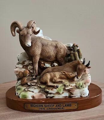 $59.95 • Buy A Cyrus Noble Original - Bighorn Sheep And Lamb Decanter
