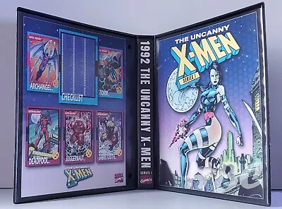 Custom Graphic 1992 THE UNCANNY X-MEN SERIES 1 Trading Card Binder Inserts Only  • $29.99