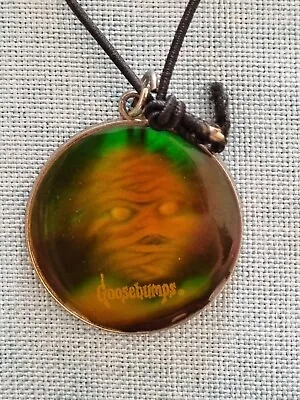 1990s Goosebumps The Curse Of The Mummy's Tomb 3D Necklace Promo FREE AUS POST • £10.42