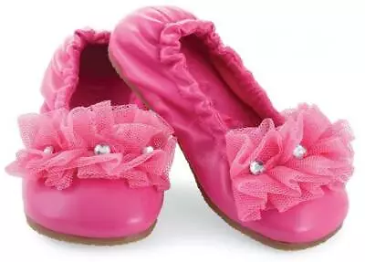 Mud Pie Hot Pink Ballet Flats  0-6 Months • $10