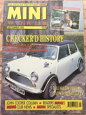 Mini World Magazine - September 1993 - Retro Rockers • £7.99