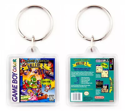 Game & Watch Gallery 2 Game Boy Colour Nintendo Keyring • £2.63