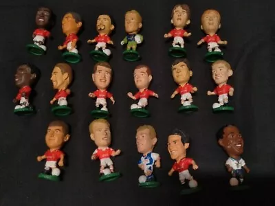 Football Corinthian Figures Manchester United 1995 17x Figures • £15