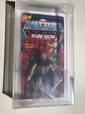 Scare Glow-Masters Of The Universe-With Halberd-1987-CAS Graded 75(77.2)Series6 • $3000