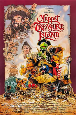 Muppet Treasure Island Movie Premium POSTER MADE IN USA - PRM408 • $15.48