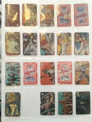 30/36 Pakatelas 3D Gamesa Caballeros Del Zodiaco Mexico Cards Saint Seiya  • $99