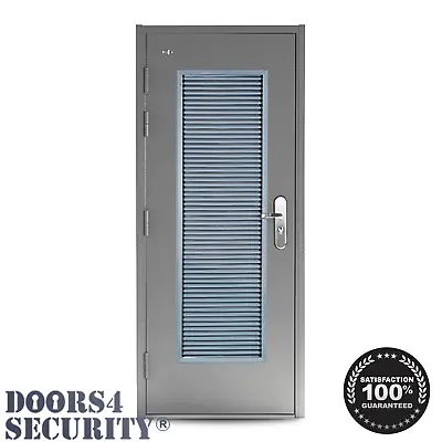 Louvered Door Server|electricity Room Max Airflow Door Single Heavy Duty • £396.80