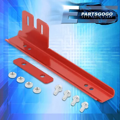 For Mazda RX7 RX8 Miata Front Bumper License Plate Relocation Bracket Mount Red • $7.99