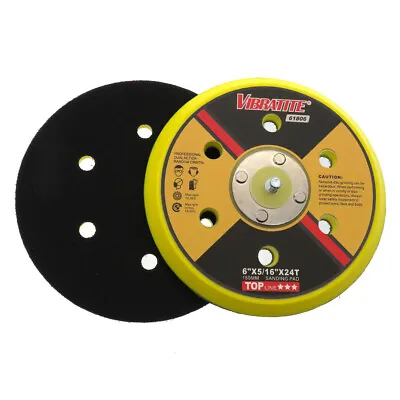 5  125mm Dual Action Hook Loop DA Orbital Sander Sanding Backing Pad With 5/16th • $10.57