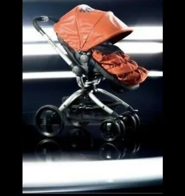 £70 • Buy Mothercare Spin Pram In Orange And Car Seat