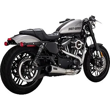 VANCE & HINES 27327 Brushed Stainless 2-into-1 Upsweep Exhaust System • $1299.99