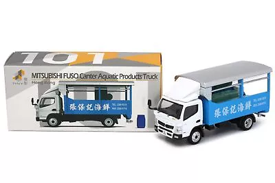 Tiny City 101 Die-cast Model Car - Mitsubishi Fuso Canter Aquatic Products Truck • $16.77