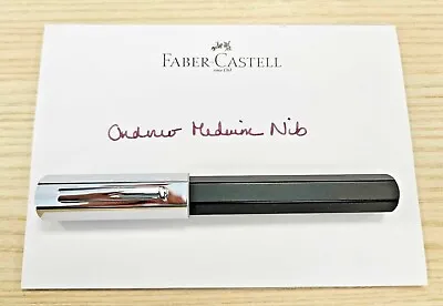 Faber-Castell Ondoro M Fountain Pen - Graphite Or White - Refurbished Sample NLA • $75