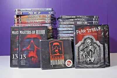 MASTERS OF HORROR DVD - Every Season - Every Episode - SEALED - YOU CHOOSE! • $8.98