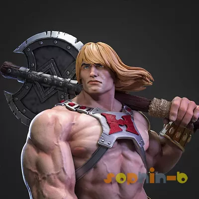 He-Man Masters Of The Universe Resin Model Kit Unpainted 3d Print Statue Figure • $87.94