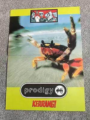£8.95 • Buy Prodigy 'The Fat Of The Land' - Kerrang Poster 1997 - Rare / Out Of Print