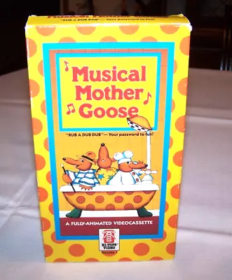 Musical Mother Goose (VHS) Fully Animated Hi-Tops Video • $6.99