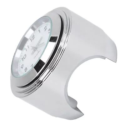 Motorcycle Bike Aluminum Waterproof Dial Handlebar Clock For 7/8  To 1  • $10.25