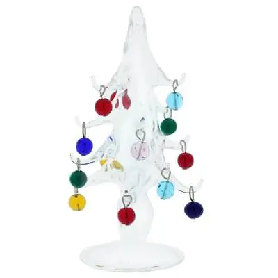 GlassOfVenice Murano Glass Christmas Tree With Ornaments • $99.95