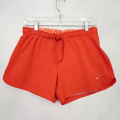 $22.99 • Buy Nike Phantom Running Training Shorts Elastic Waist Daring Red Women's Small S