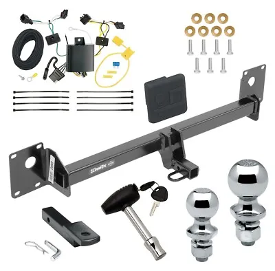 Trailer Hitch For 17 Golf Alltrack SportWagen 16 Wiring 2  & 1-7/8  Ball + Lock • $307.94