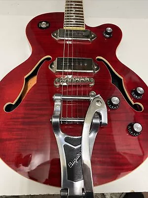 Epiphone Wildkat WR Semi-Hollow Electric Guitar With Bigsby • $525