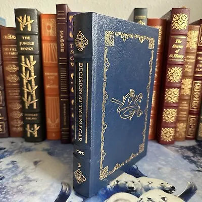 Decision At Trafalgar Pope Easton Press Collector’s Edition Leather Bound Book • £35.59